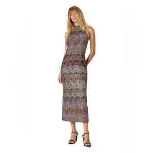 Missoni Multicolor Zigzag Midi Dress